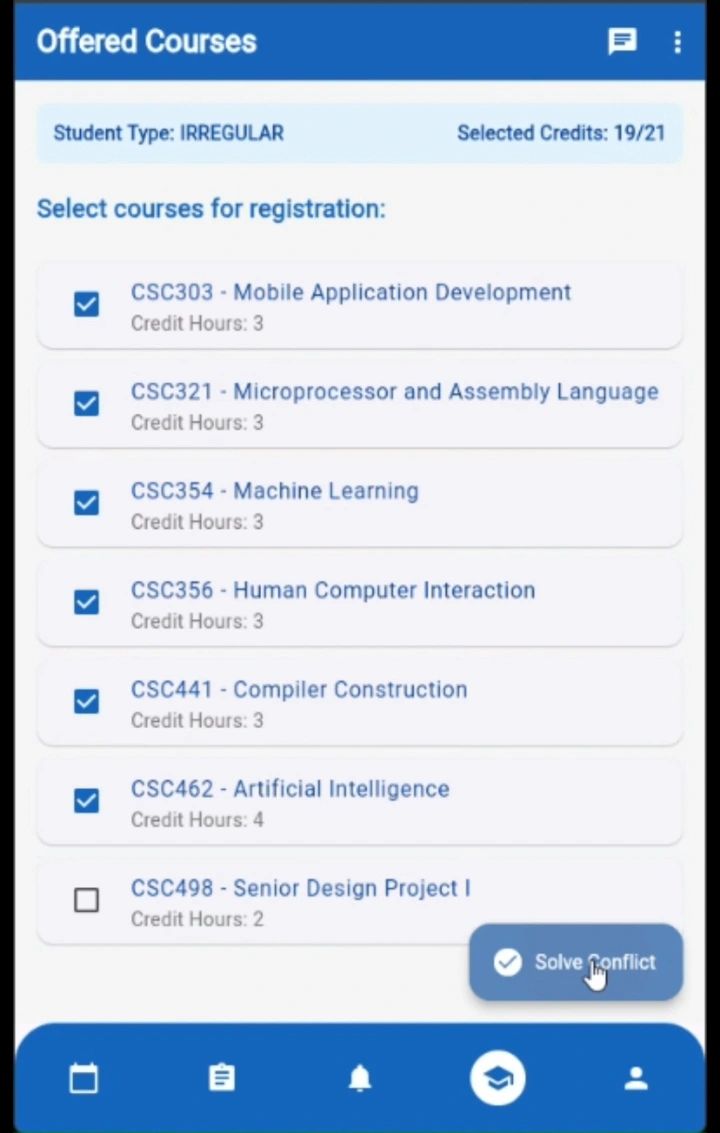 Course Tracking System