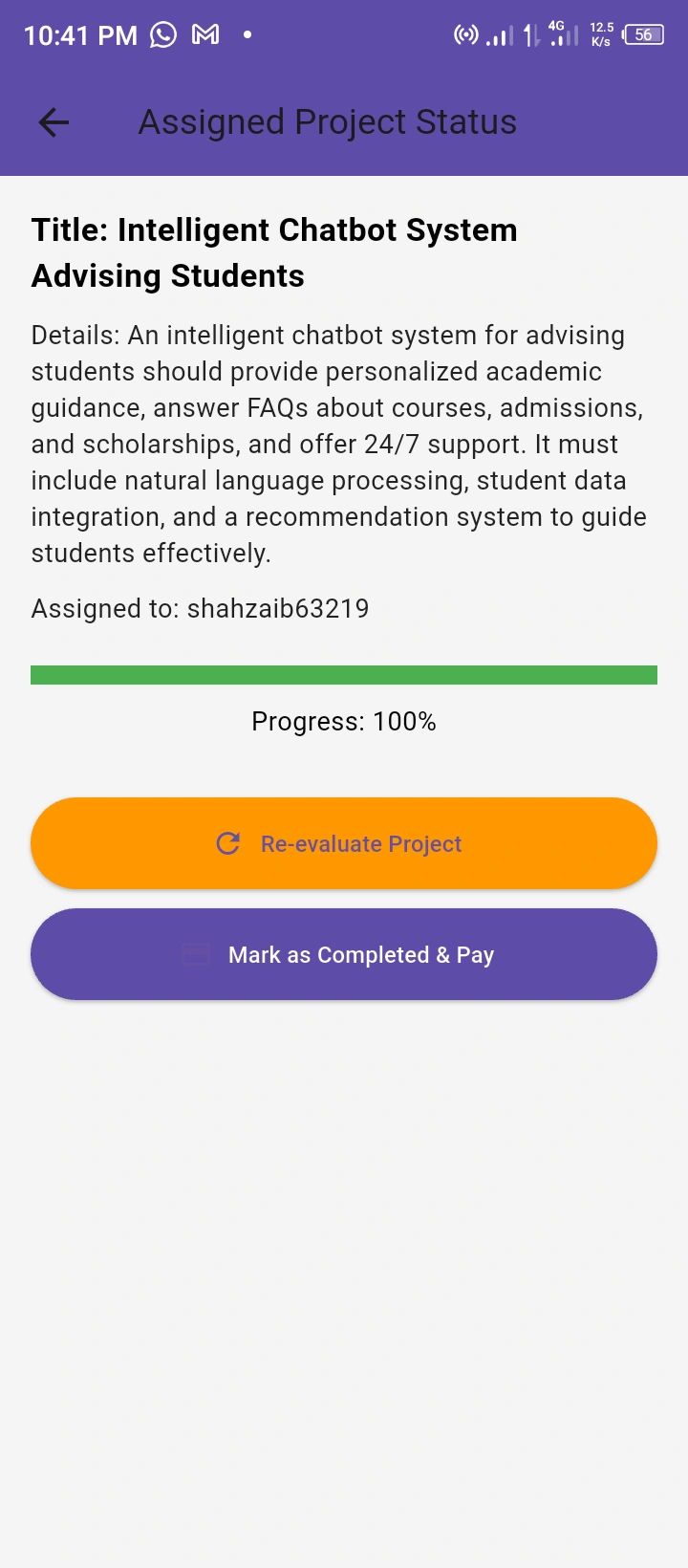 Projex Notifications